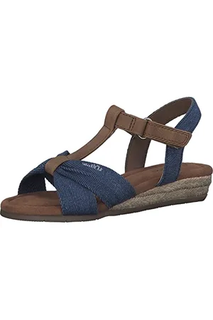 QS by s.Oliver Mädchen Sandale 5-48211-20 Blau 31