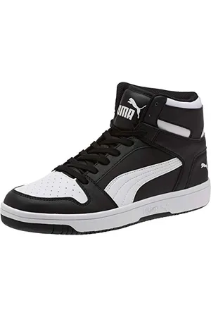 PUMA Herren Rebound Layup Turnschuh, Black White, 42 EU