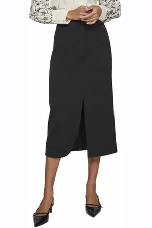 VILA VIVARONE HW Long Skirt - NOOS