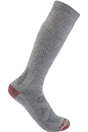 Carhartt Herren Schwere Stiefelsocken aus Merinowoll-Mischgewebe Socken, , Medium