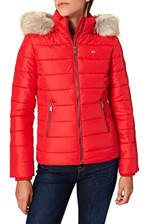 Tommy Hilfiger Damen Tjw Essential Hooded Jacket Jacke, , XXS