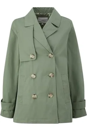 QS by s.Oliver Damen Jacke, Grün, 36 EU