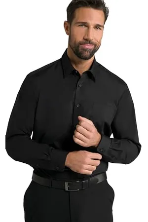 JP 1880 Herren Bügelfrei Uni 1/1 Hemd, , XL EU