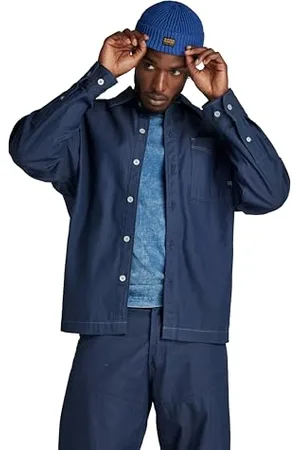 G-Star RAW Herren Boxy Fit Overshirt, , S