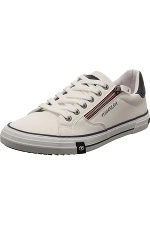 TOM TAILOR Herren 7480070003 Sneaker, White, 44 EU