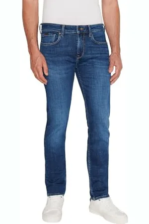Pepe Jeans Herren Slim Jeans, Blau (Denim-CT0), 33W / 32L