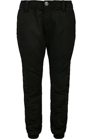 Urban classics Jungen UCK1795-Boys Stretch Jogging Pants Hose, Black, 158/164