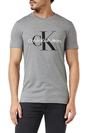 Calvin Klein Jeans CORE MONOLOGO SLIM TEE Kurzarm T-Shirts Herren, , XXL