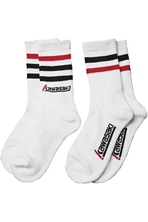 Kawasaki Unisex 2 Pack Socks Füßlinge, , Normal