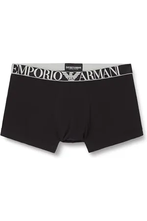 Emporio Armani Herren Shiny Logoband 3-Pack Trunk Badehosen, , M