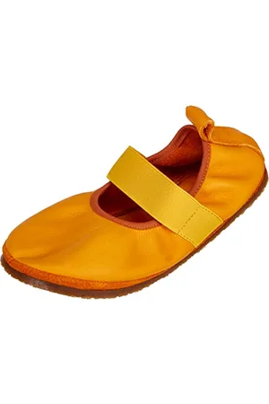POLOLO Jungen Mädchen Barefoot Ballerina Linda Outdoor Ballerinas, 25 EU