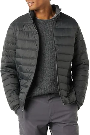 Amazon Herren Verstaubare, Leichte, Wasserabweisende Pufferjacke (Erhältlich In Big & Tall), , XXL