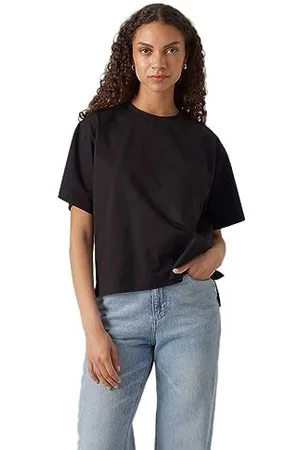 VERO MODA Damen Vmgigi Ss O-Neck T-Shirt VMA Noos, , L