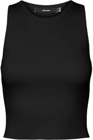 VERO MODA VMGINNY SL O-Neck Crop TOP NOOS