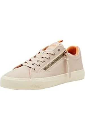 ESPRIT Damen Lace-up Sneaker, 685/Nude, 37 EU