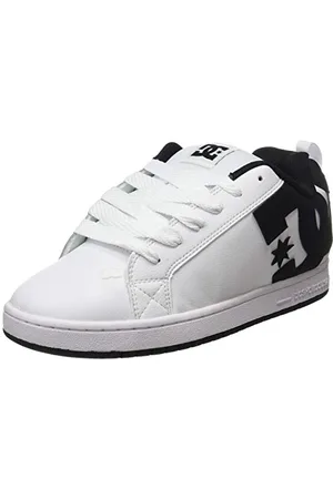 Dcshoes Herren Court Graffik Schuh, White/Black/Black, 44.5 EU
