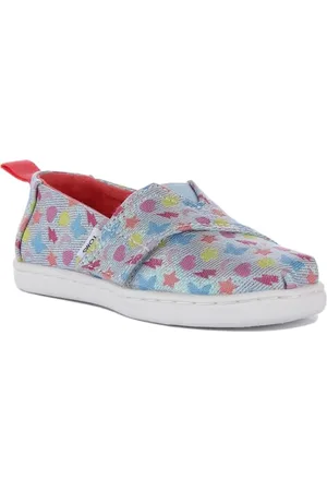 TOMS Jungen Mädchen Winzige Alpargata Flacher Slipper, , 21 EU