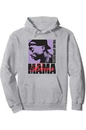 Tupac Shakur Offizielles Tupac Dear Mama geschätzt Pullover Hoodie