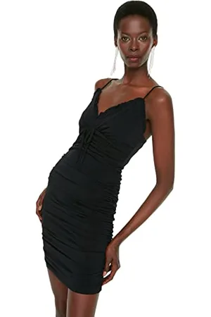 Trendyol Damen Raffung Kleid, , 62