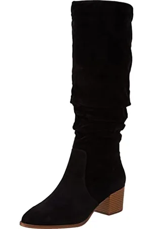 Amazon Damen Hohe Stiefel Mit Blockabsatz, , 36 EU