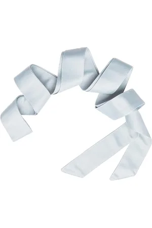Maya Deluxe Damen Womens Belt Ladies Satin Sash Waist Tie Ribbon Bow Accessory for Bridesmaids Bridal Wedding Prom Evening Occasion Gürtel, , L-XL