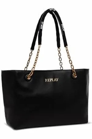 Replay Damen Tasche aus Kunstleder, Schwarz (Black 098), Onesize