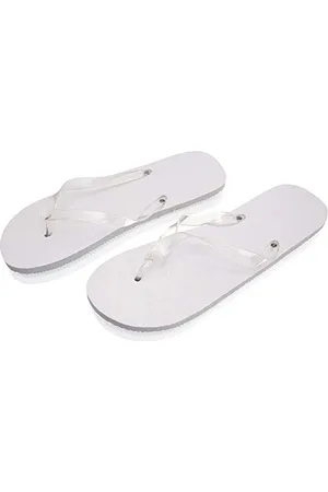 eBuyGB Unisex-Erwachsene Pack of 5 Medium, 5 Large Zehentrenner, White