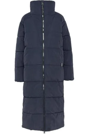 QS by s.Oliver Damen 2149949 Steppmantel, Blau 5883, XS