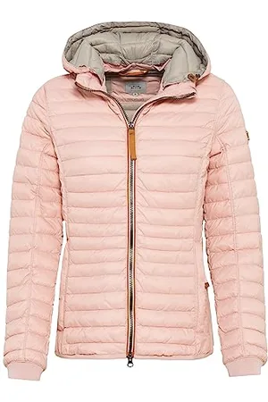 Camel Active Damen leichte Steppjacke mit Abnehmbarer Kapuze womenswear-38