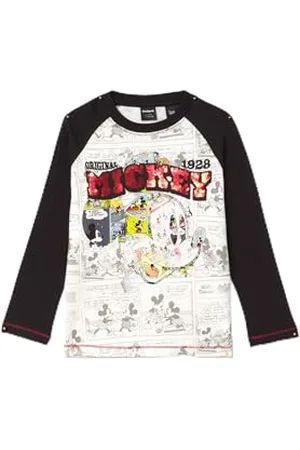 Desigual TS_Paper Mickey, 1000 Blanco, 11/12