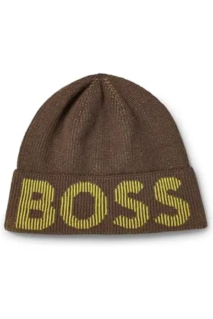 HUGO BOSS Herren Lamico_hat Beanie, , Einheitsgröße EU