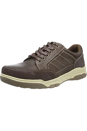 Hush Puppies Herren Finley Wanderschuh, Coffee, 47 EU