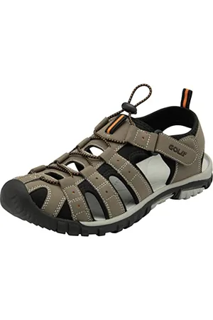 Gola Herren Shingle 4 Walking Shoe, Taupe/Black/Burnt ORANGE, 46 EU