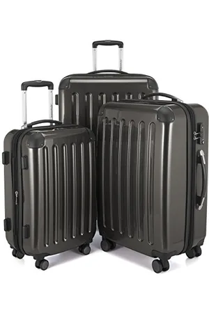 Hauptstadtkoffer Alex - 3er Kofferset, TSA, Trolley-Set, Rollkoffer, Reisekoffer, (S, M & L)