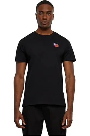 Mister Tee Herren Basketball Fly EMB Tee L Black