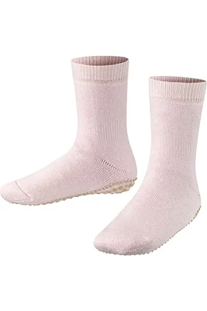 Falke Unisex Kinder Stoppersocken Catspads K HP Baumwolle Wolle rutschhemmende Noppen 1 Paar, Rosa (Powder Rose 8900), 23-26
