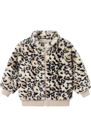 NAME IT Mädchen Nmfmindy Faux Fur Jacket Jacke, , 86