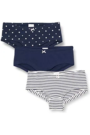 Sanetta Mädchen Cutbrief im Set blau Slip, , 164