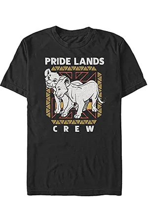 Disney Unisex Lion King Pride Lands Crew Organic Short Sleeve T-shirt, , XXL