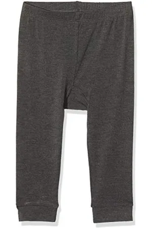 Minymo Unisex Baby Leggins Leggings, Grau (Dark Grey Melange 121), (Herstellergröße:86)
