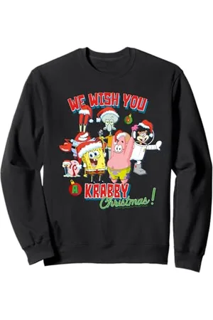 Spongebob We Wish You A Krabby Christmas! Sweatshirt