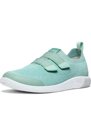 Keen KNX Knit Double Strap Sneakers, Granite Green/Lichen, 43 EU