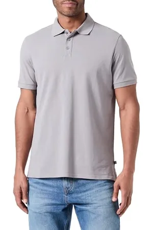 QS by s.Oliver Herren 2144368 Poloshirt mit Logo Detail, , S