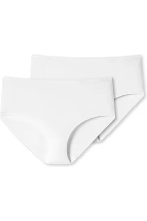 Schiesser Damen 2 Pack Midi Slip Bio Baumwolle - 95/5 Organic Unterwäsche, , 42 EU