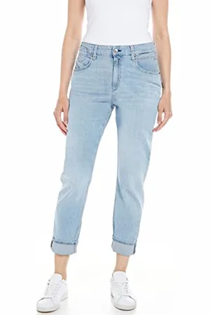 Replay Damen Jeans Marty Boyfit Bio, (Blau), 32W / 32L