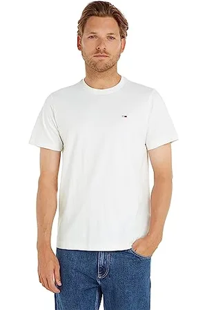Tommy Hilfiger Herren Tjm Slim Jersey Neck Ext Dm0dm09598 Kurzarm Strickoberteile, , XS EU