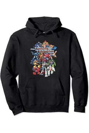 TRANSFORMERS Vintage Retro Color Group Autobots Poster Pullover Hoodie