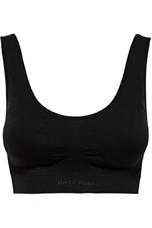 ONLY Play Damen BH Onpmira Seamless Sports Bra Opus, Black, L