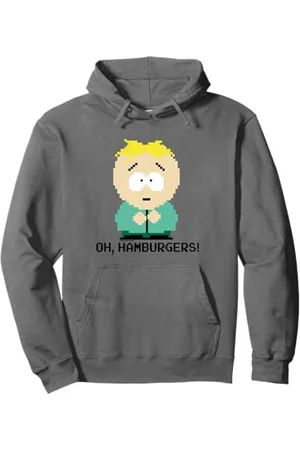 South Park Butters Oh Hamburgers! Pixeliert Pullover Hoodie