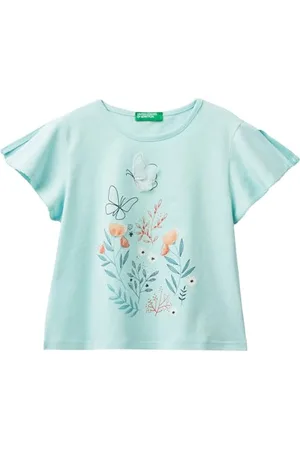 Benetton Mädchen 3096g10en T-Shirt, , 104 cm
